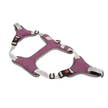 Imagem de aqxreight Arnês para Animais de Estimação Reflexivo Ajustável Macio Respirável Seguro Colete para Caminhada de Cães para Treinamento Viagem Marrom M Adequado Em Tudo de SAFE Cujo Arnês Projetado é (M)