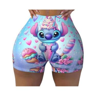 Imagem de Shorts Femininos Esportivos Para Corrida, Voleibol, Academia E Yoga, C