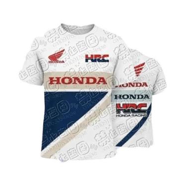 Imagem de Camiseta Masculina De Verão De Secagem Rápida Para Corrida De Motocicl