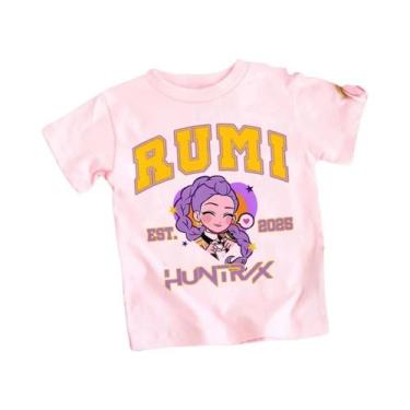 Imagem de Camiseta Infantil De Verão Com Estampa De Anime E Meme, Gola Redonda, 