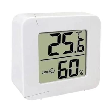 Imagem de Termômetro Digital Mini LCD Para Ambiente Interno, Higrômetro, Medidor