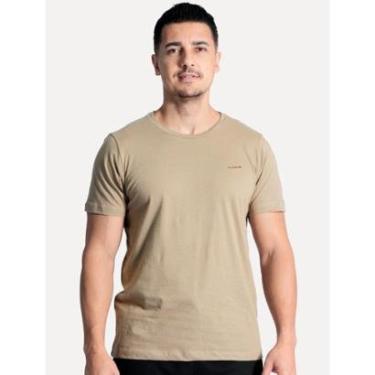 Imagem de Camiseta Aramis Masculina Estampa Assinatura 1995 Peito Cáqui-Masculino