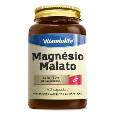 Imagem de Magnésio Malato - 60 Cápsulas - VitaminLife-Unissex