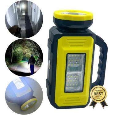 Imagem de Lanterna de Emergência recarga Solar powerbank e Luminária 3 em 1  - H