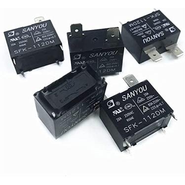 Imagem de Relé 5 peças - 50 peças relé SFK-112DM ar condicionado relé de potência SFK 112DM 12VDC 20A 250VAC 4pins (tamanho: 20 peças SFK-112DM)