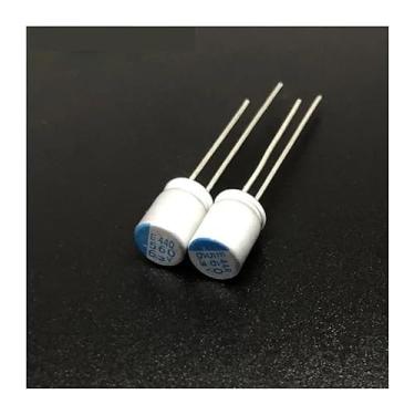 Imagem de 100 peças 560uF 6,3 V560UF 6,3 x 8 mm baixo 6,3 V560uF para placa mãe VGA capacitores sólidos