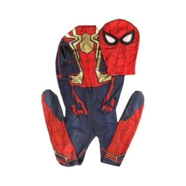 Imagem de Fantasia De Personagem De Filme Do Homem-Aranha Para Crianças, Macacão