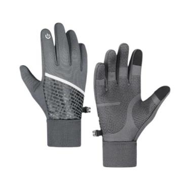 Imagem de Luvas De Inverno Com Tela Sensível Ao Toque, Impermeáveis, Antiderrapa