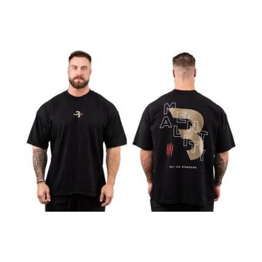 Imagem de Camisetas De Treino Masculinas Oversized CBUM Fitness Merch Chris Bums