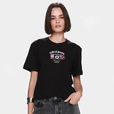 Imagem de Camiseta Colcci Jeans 1986 Feminina-Feminino