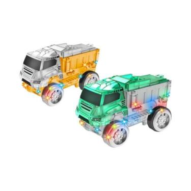 Imagem de Pista De Carros De Dinossauro Que Brilha No Escuro, Pistas De Corrida 