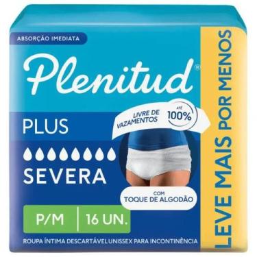 Imagem de Roupa Íntima Descartável Plenitud Protect Plus P/M com 16 unidades, 1,