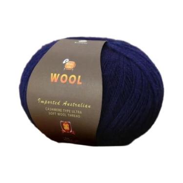 Imagem de Grande Pacote De 500g De Lã Fina De Cashmere Para Tricô Artesanal DIY,