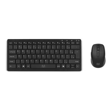 Imagem de Combo Teclado e Mouse Recarregável Sem Fio Multi - TC404