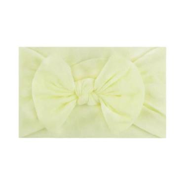 Imagem de Faixa De Cabelo Elástica De Tricô Para Meninas, Acessório Infantil De 