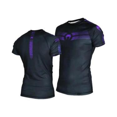 Imagem de Camiseta De Compressão 3D Masculina De Manga Longa UFC Jiu Jitsu BJJ A