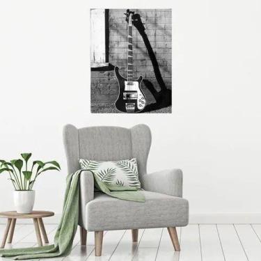 Imagem de Placa Quadro Rock Bass Baixo Rickembacker Mdf 20x30cm - ARTSIM