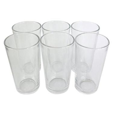 Imagem de Conjunto De 06 Copos De Vidro Londres 240ml - PRATICASA