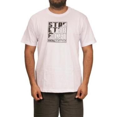 Imagem de Camiseta Fatal Surf Masculina Estampada Street Zero Toque-Masculino