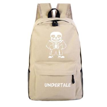 Imagem de Mochila Undertales Sans Cartoon Kids School Oxford 45cm - Yiweisai