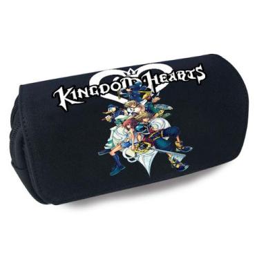 Imagem de Bolsa de lápis Kingdoms Hearts Sora Poliéster Impermeável 140 g - Yiwe