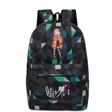 Imagem de Mochila Kakegurui Yomozuki Runa Cartoon Kids School 31x14x42cm - Yiwei