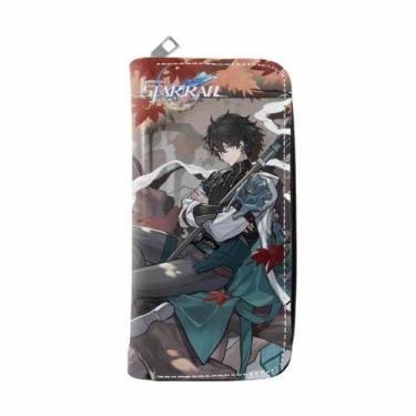 Imagem de Carteira Honkais Stars Rails Anime Characters Slim BiFold - yiweisai