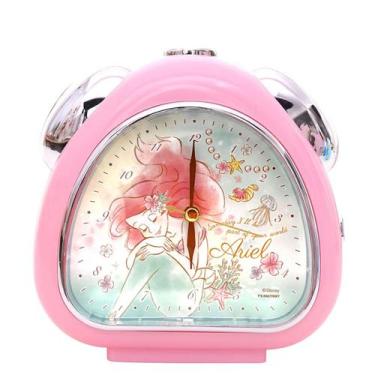 Imagem de Despertador Mermaids Kids Twin Bell No Noise 13,5 x 6 x 14,5 cm - yiwe