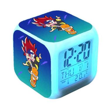 Imagem de Despertador Infinite Skateboards Square LED Digital com alarme - yiwei