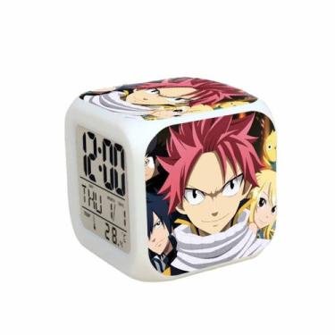 Imagem de Relógio digital LED Fairy Tails Square com função de despertador - yiw