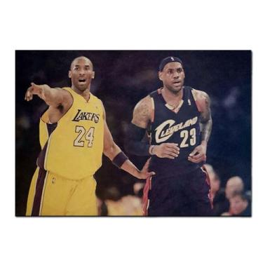 Imagem de Imagem de arte de parede de pôster Kobe Bryant Anime Art 51x35,5 cm - 