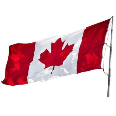 Imagem de Tapeçaria Canada Flag Art Anime Decoração para pendurar na parede 150x