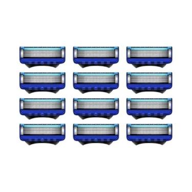 Imagem de Lâmina De Barbear Manual Masculina De 5 Camadas, Cabeça De Lâmina De S