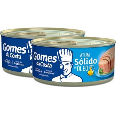 Imagem de Kit 2 Atum Sólido Em Óleo Gomes Da Costa 170G