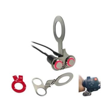 Imagem de Interruptor De Guidão LED À Prova d'Água Para Motocicleta, Liga/Deslig