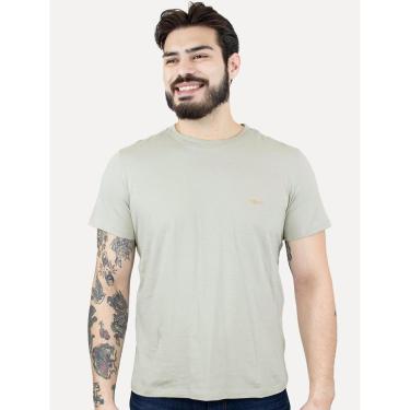 Imagem de Camiseta Ellus Masculina Cotton Fine Duocolor Classic Cinza-Masculino