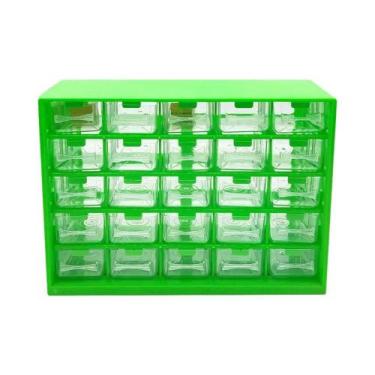 Imagem de Caixa Organizadora De Parede Com Múltiplas Divisórias Para Peças, Ferr