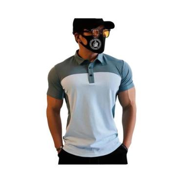 Imagem de Camiseta Esportiva Slim Fit plus Size Masculina Para Academia, Corrida