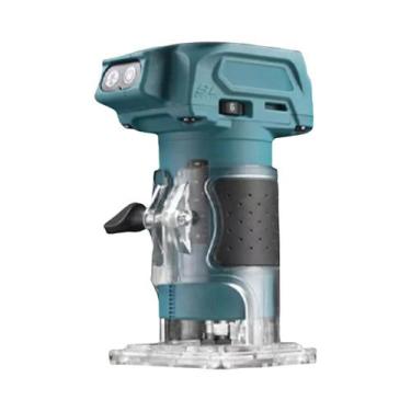 Imagem de Fresadora De Madeira Sem Escovas 18V Compatível Com Makita Dewalt MK, 