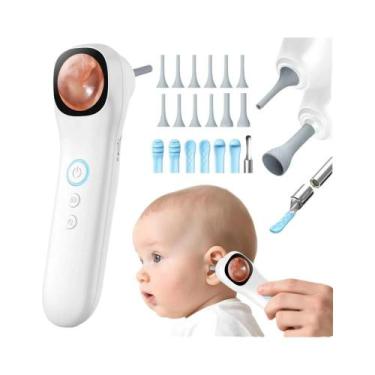 Imagem de Câmera Digital De Ouvido 1080p HD Com Tela IPS, Ferramenta De Cuidado 