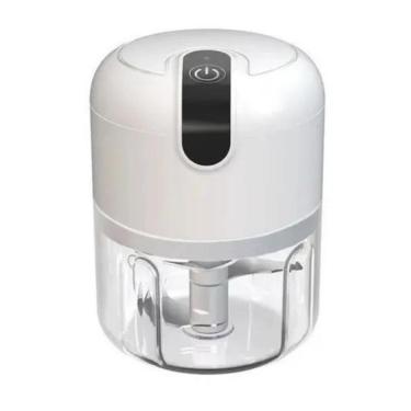 Imagem de Mini Processador Usb De Alimentos Eletrico Original - 250ml | Branco
