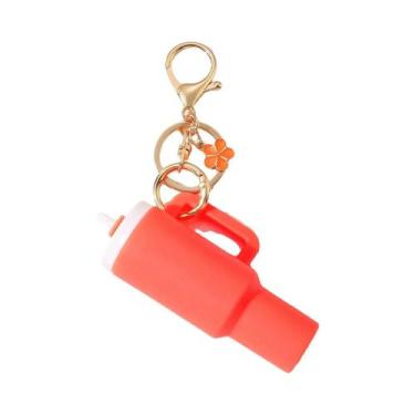 Imagem de Stanley cup mini tumbler chaveiro acessórios bonito copo chaveiro com 