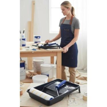Imagem de Kit Pintura Profissional Rolo Anti-respingo + Bandeja - Congratulation