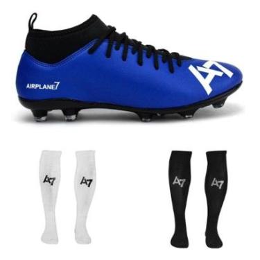 Imagem de Chuteira Botinha De Campo + 2 Meiões -Masculino