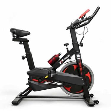 Imagem de Bicicleta Ergométrica Spinning Vix Fitness 13kg Mecanica Cardio Com Ro