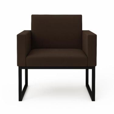 Imagem de Poltrona Decorativa Reforçada Para Espaço Beauty E Recepção - Móveis M