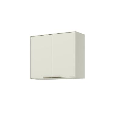 Imagem de Armário Aéreo 02 Portas 80cm Fineze C658 Areia Hp - Henn