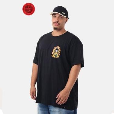 Imagem de Camiseta Lost Wizard Oversized SM26 Masculina-Masculino