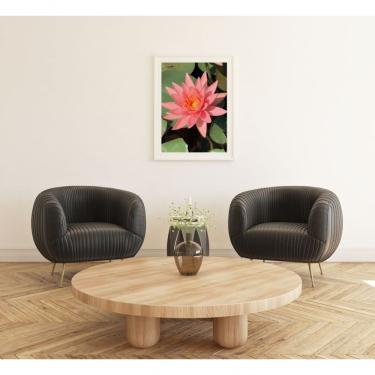 Imagem de Quadro Decorativo Pétalas Que Sussurram Retangular 30x40CM em Vinil com Ou sem Vidro Preto