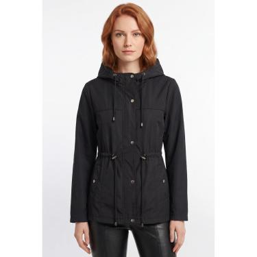 Imagem de Parka feminina nylon com capuz 61168-Feminino